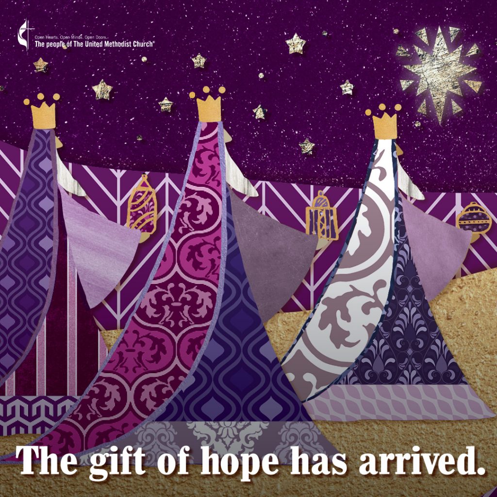 The gift of hope has arrived.